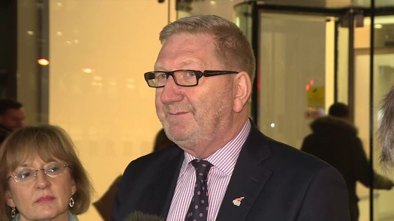 General Secretary of Unite, Len McCluskey, announces that some planned airport staff strikes have been called off
