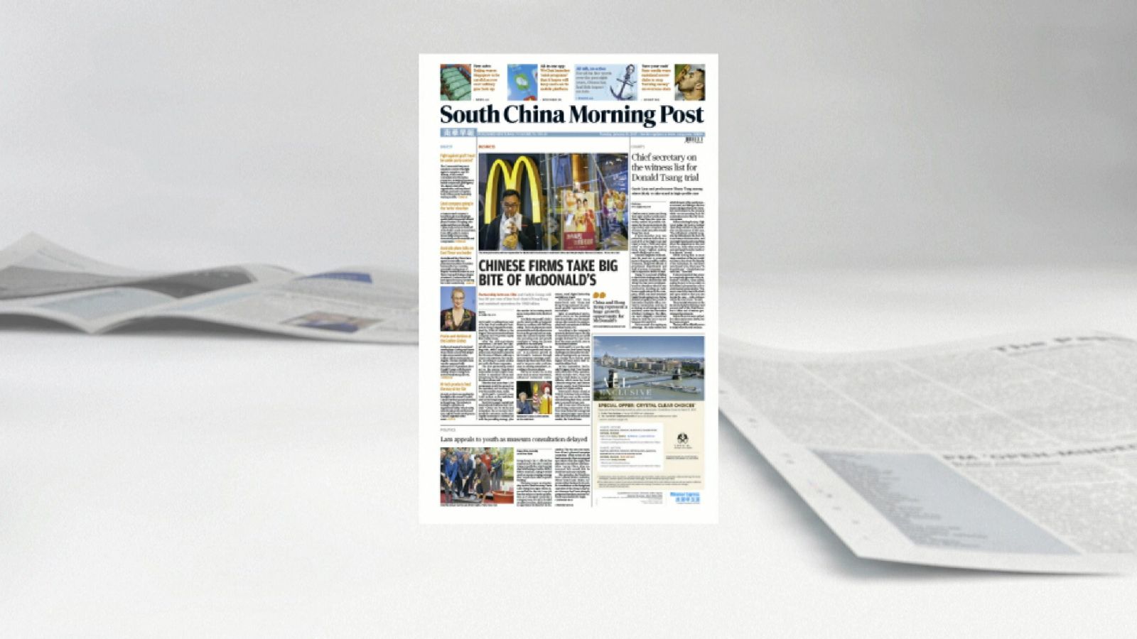 world newspapers front pages today