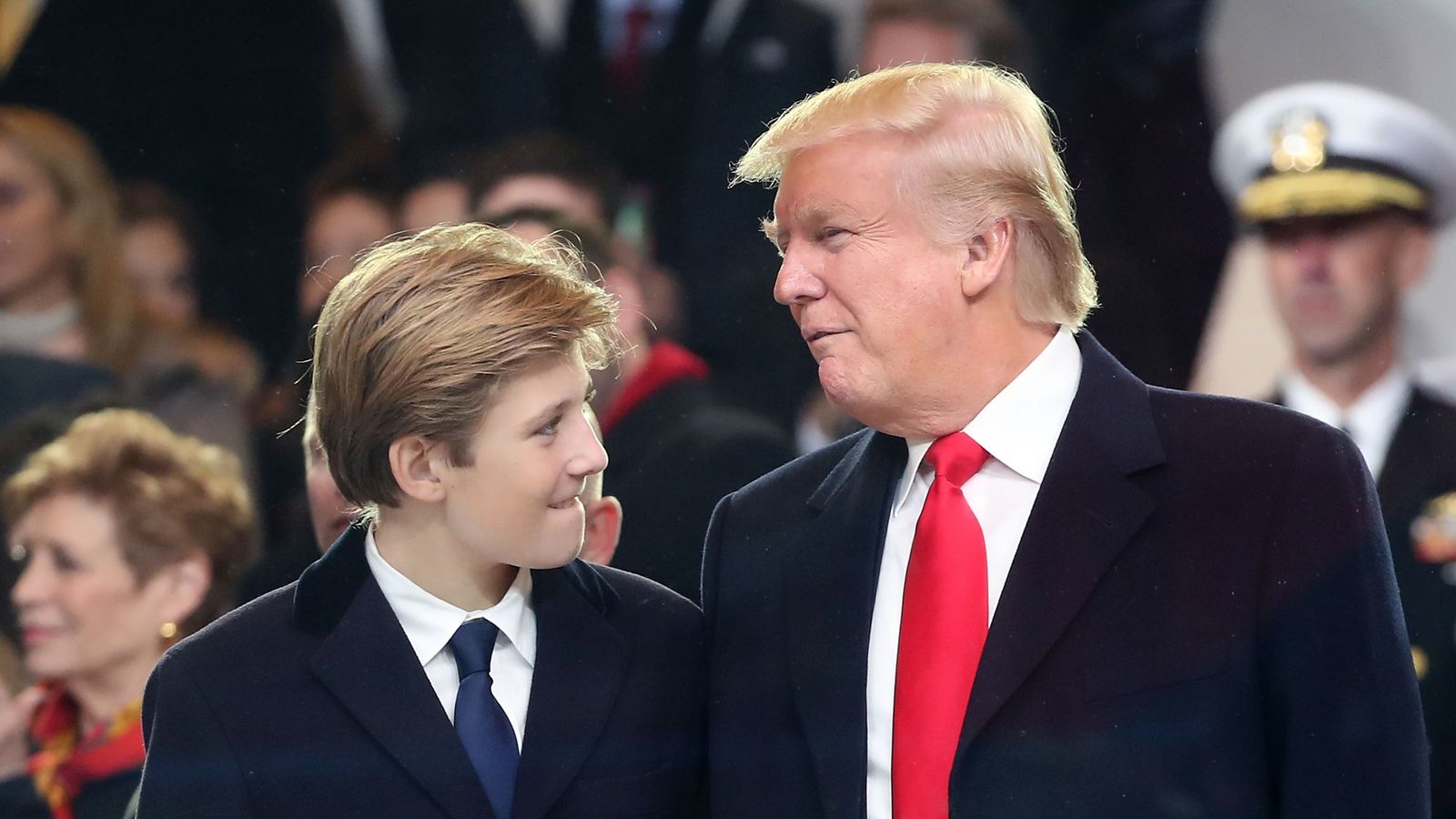 Suspended Snl Writer Apologises For Barron Trump Joke Ents Arts News Sky News