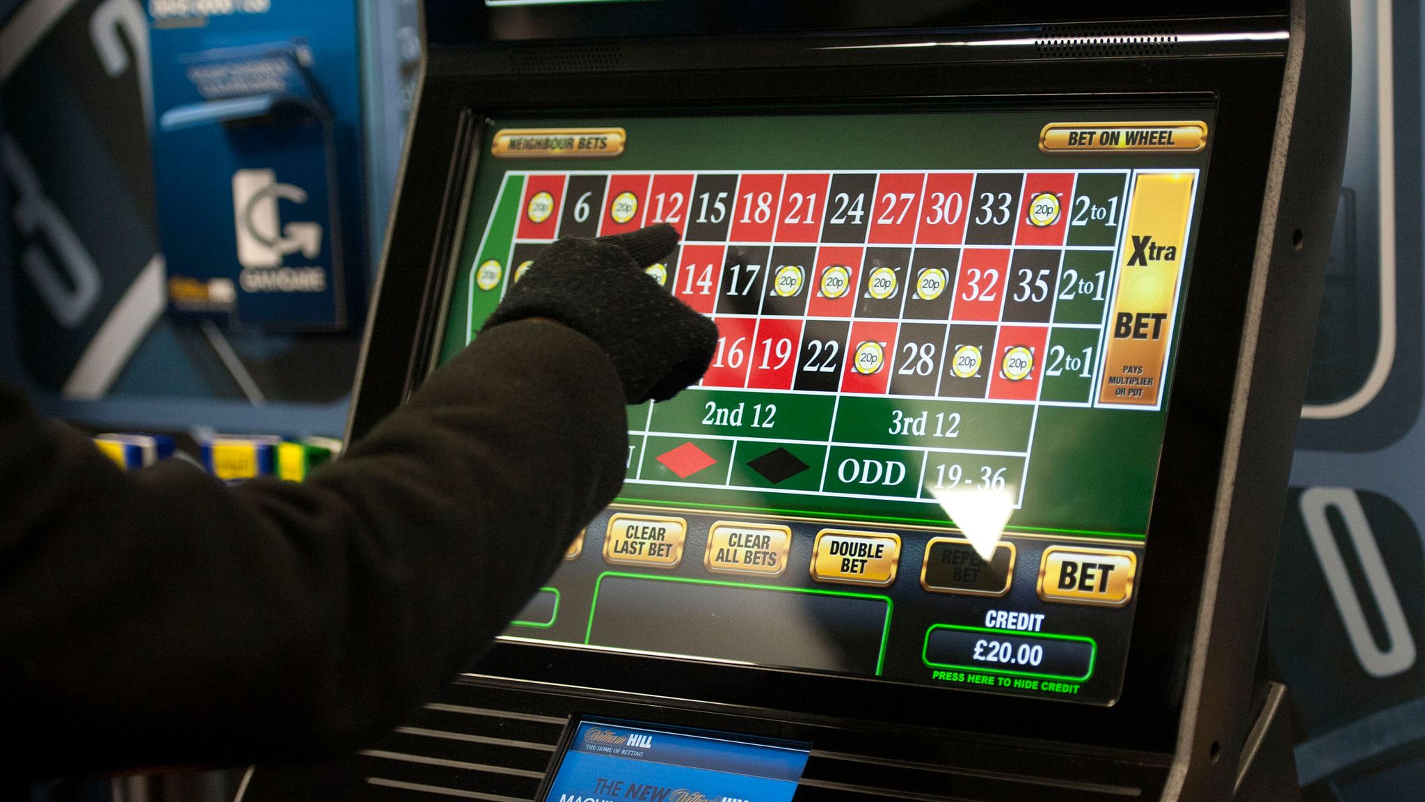 Fixed odds betting terminals rigged games betting shop fraudsters jailed diagonal branch