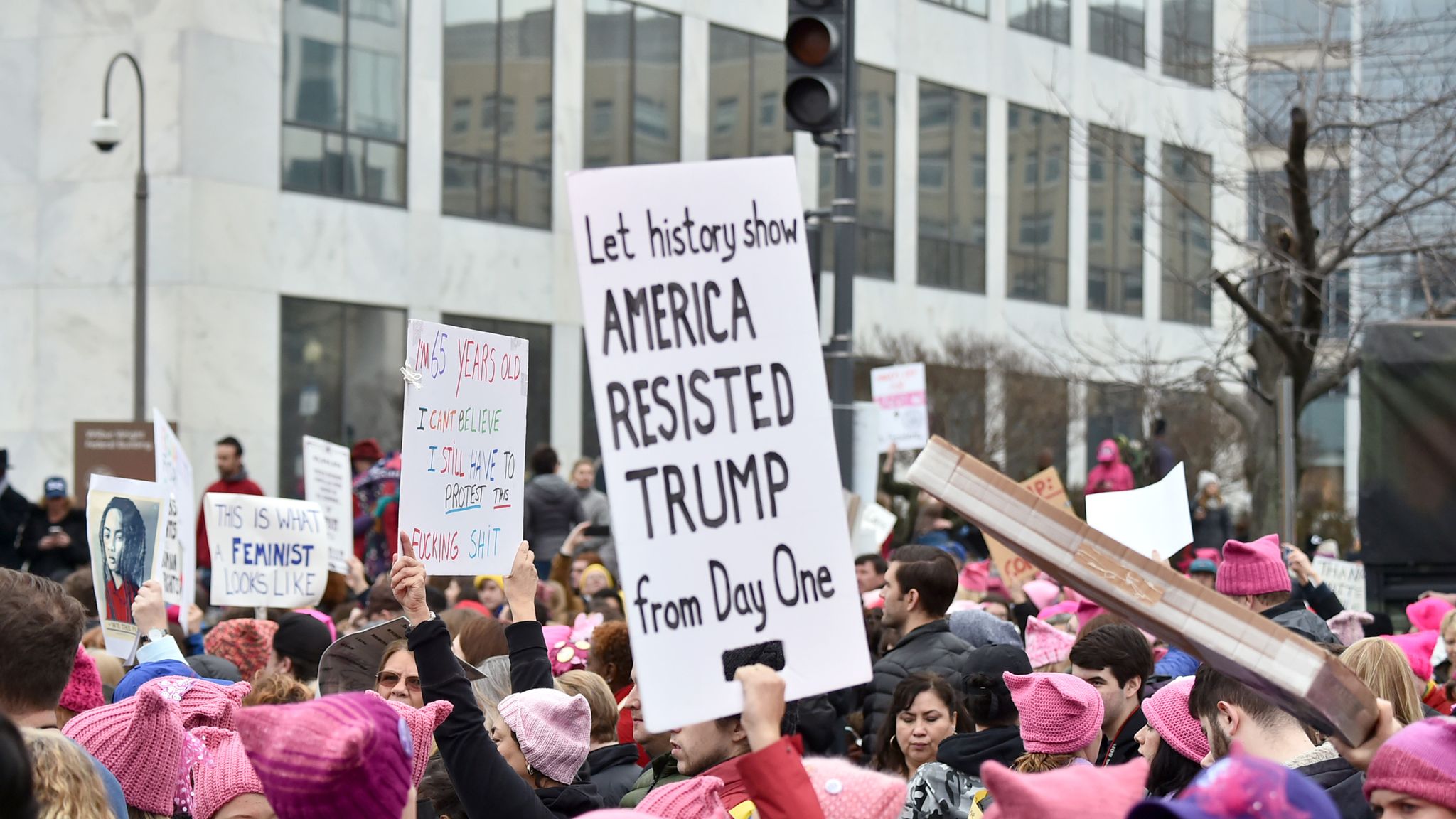 Millions Of Women Protest Against Donald Trump Worldwide | World News ...