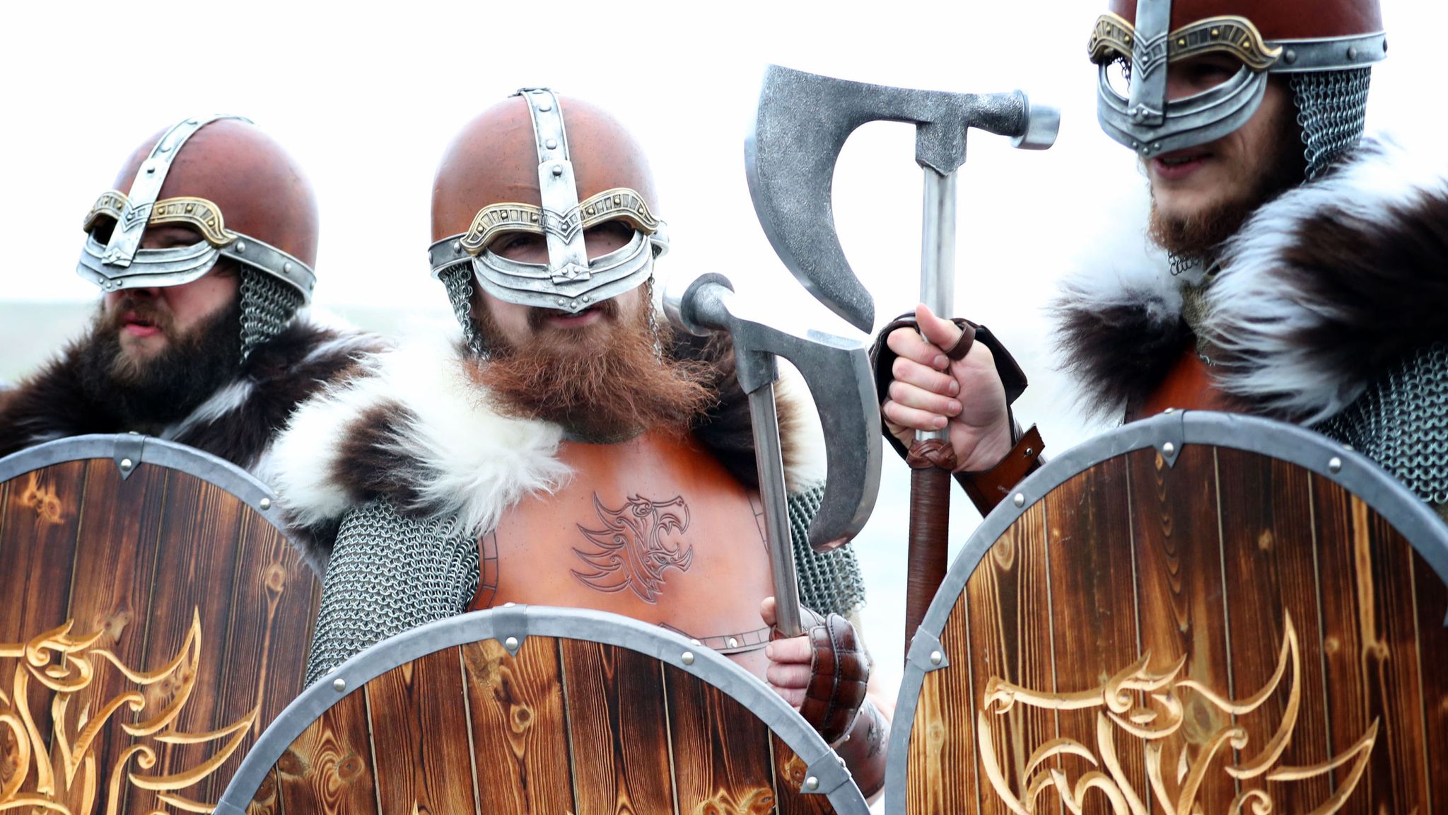 Up Helly Aa Viking festival UK News Sky News