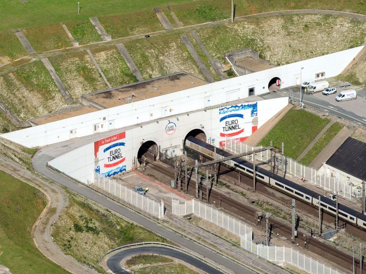 Army moves tanks through Channel Tunnel during secret exercise