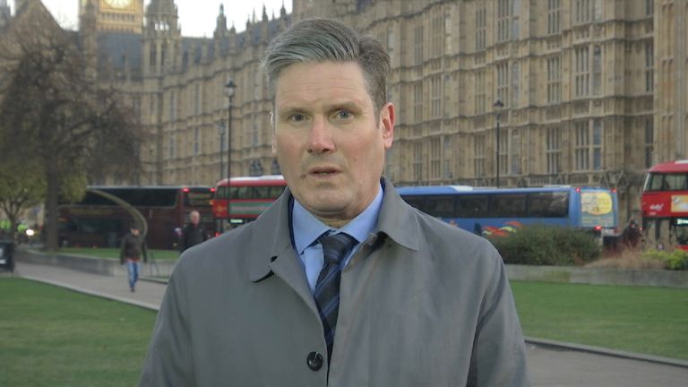 Keir Starmer says the are inconsistencies in Mrs May&#39;s Brexit plans
