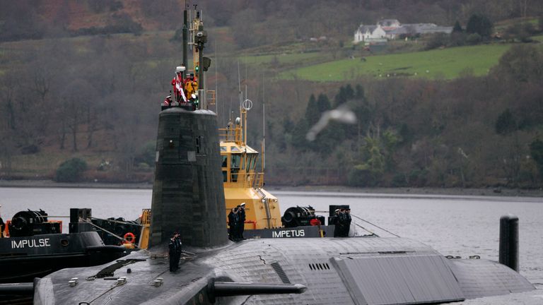 The failed test is reported to have happend on board HMS Vengeance