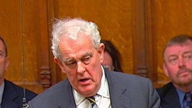 In the Commons, Tam Dalyell was a former Father of the House