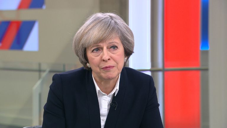 Theresa May explains how her government will balance seeking control of immigration and access to the single market