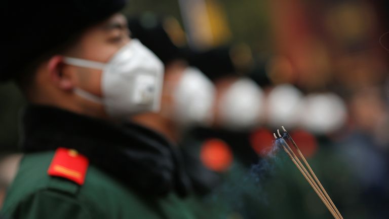 The level of fine particulate matter was double the threshold deemed hazardous