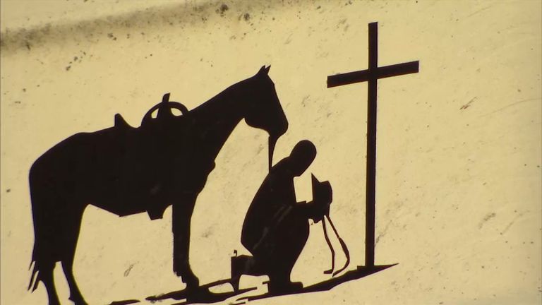 A symbol of the church in rural Georgia