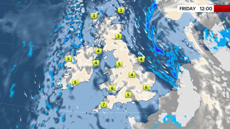 Conditions in Jaywick are expected to worsen on Friday afternoon