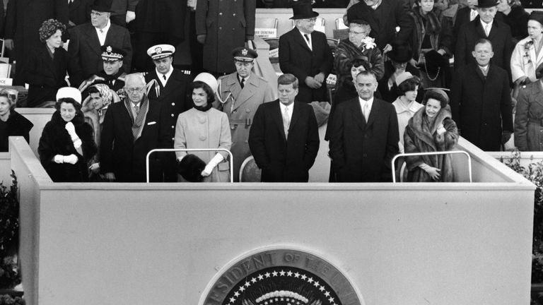 JFK was sworn in on 20 January 1961