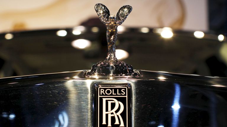 Pictures Rolls-Royce Logo Emblem Closeup 1080x1920