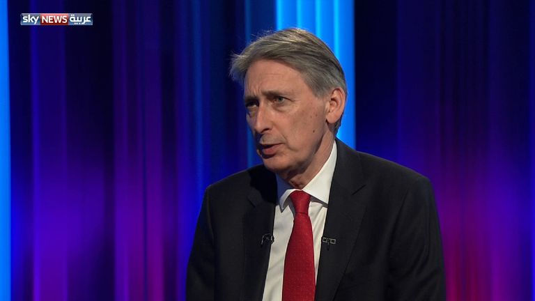 Philip Hammond snakker om utnevnelsen av Sir Tim Barrow