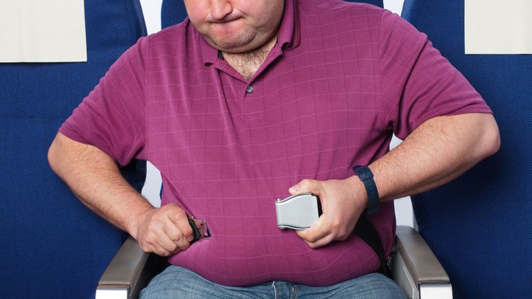 Some passengers believe everyone&#39;s weight should be included in their luggage allowance