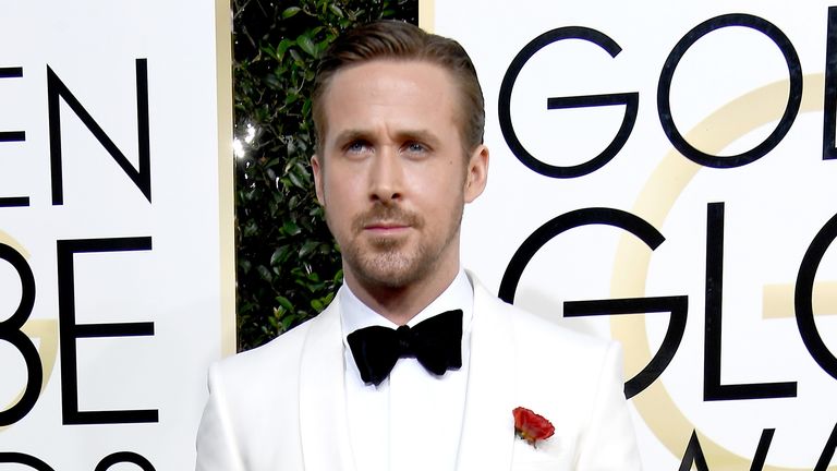 Actor Ryan Gosling attends the 74th Annual Golden Globe Awards at The Beverly Hilton Hotel on January 8, 2017 in Beverly Hills, California