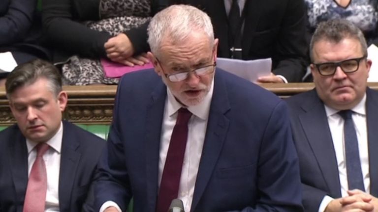 Corbyn and May lock horns over NHS &#39;crisis&#39;
