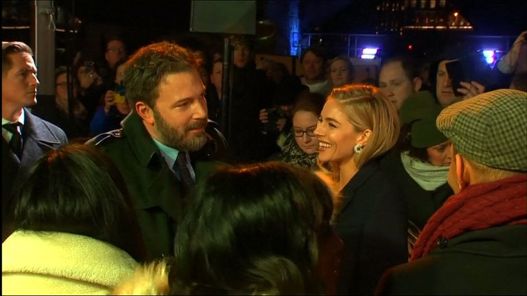 Crying over Affleck sex scenes? Sienna Miller was laughing | Scoop News | Sky News