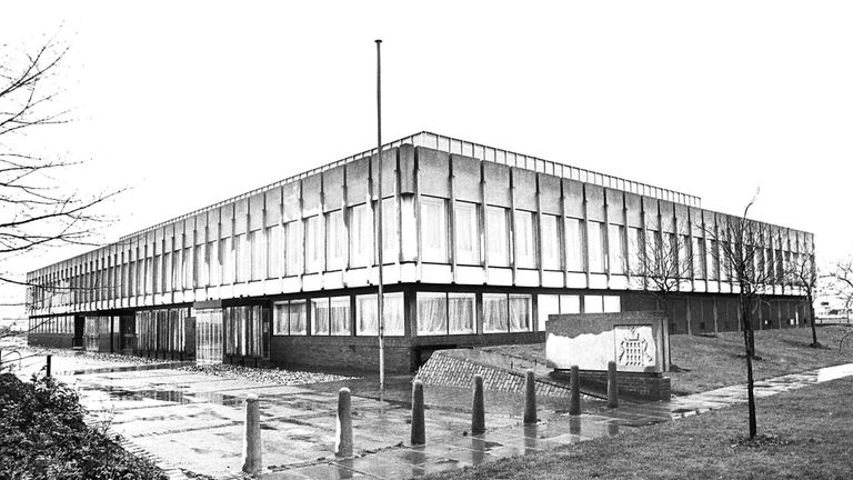 The Heathrow International Trading Estate where the Brink's Mat robbery happened