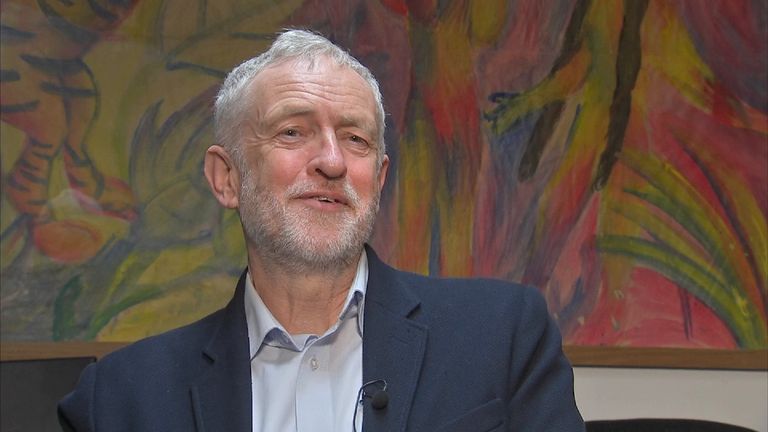 Jeremy Corbyn up-beat about state of Labour Party