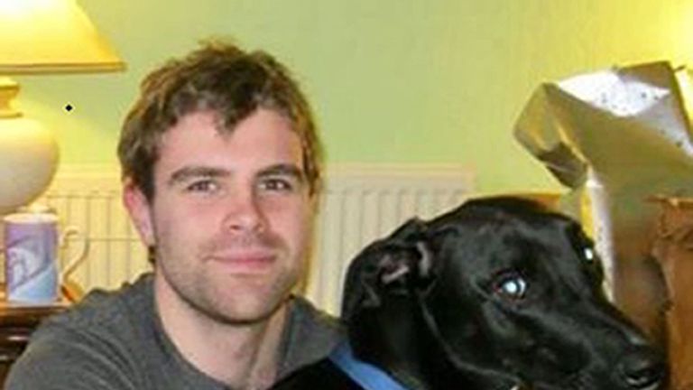 Cameron had been at a New Year party with his girlfriend before the fire