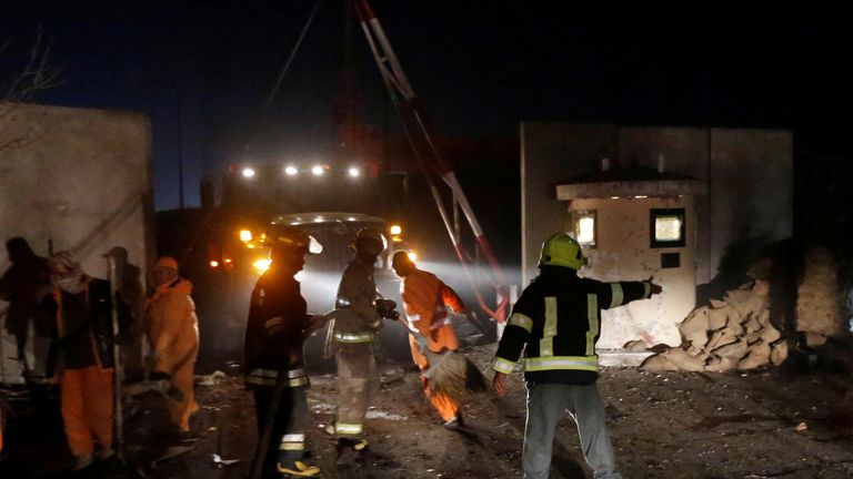 The bomber struck in Kabul on a day when at least 50 people were killed