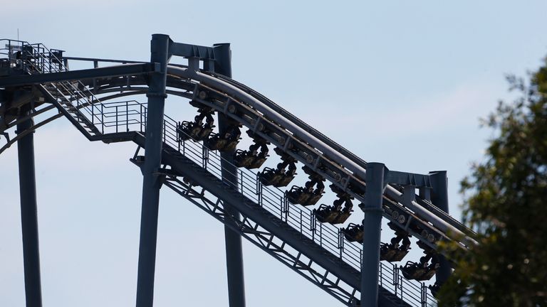 Riders stranded as rollercoaster breaks down at Warner Bros Movie