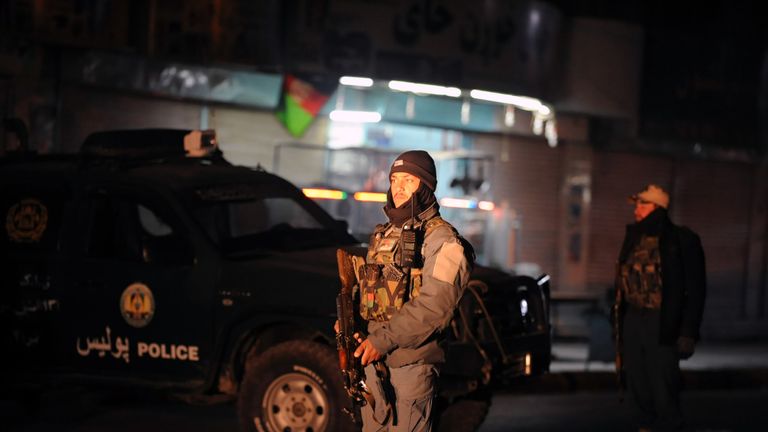 The attack happened at the governor's compound in Kandahar