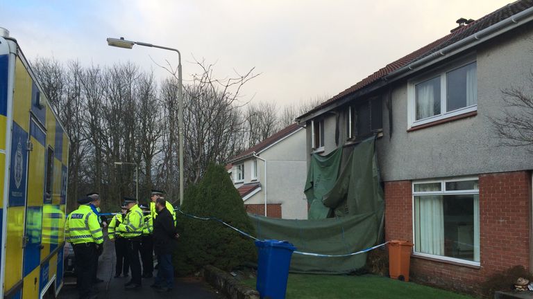 Mr Logan's death is being treated by police as murder