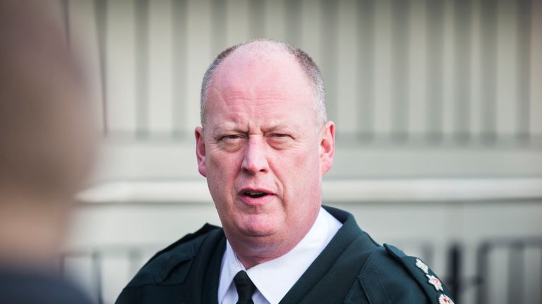 Mr Hamilton said he had talked to the injured officer