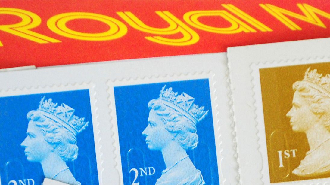 Royal Mail to increase stamp prices from next month
