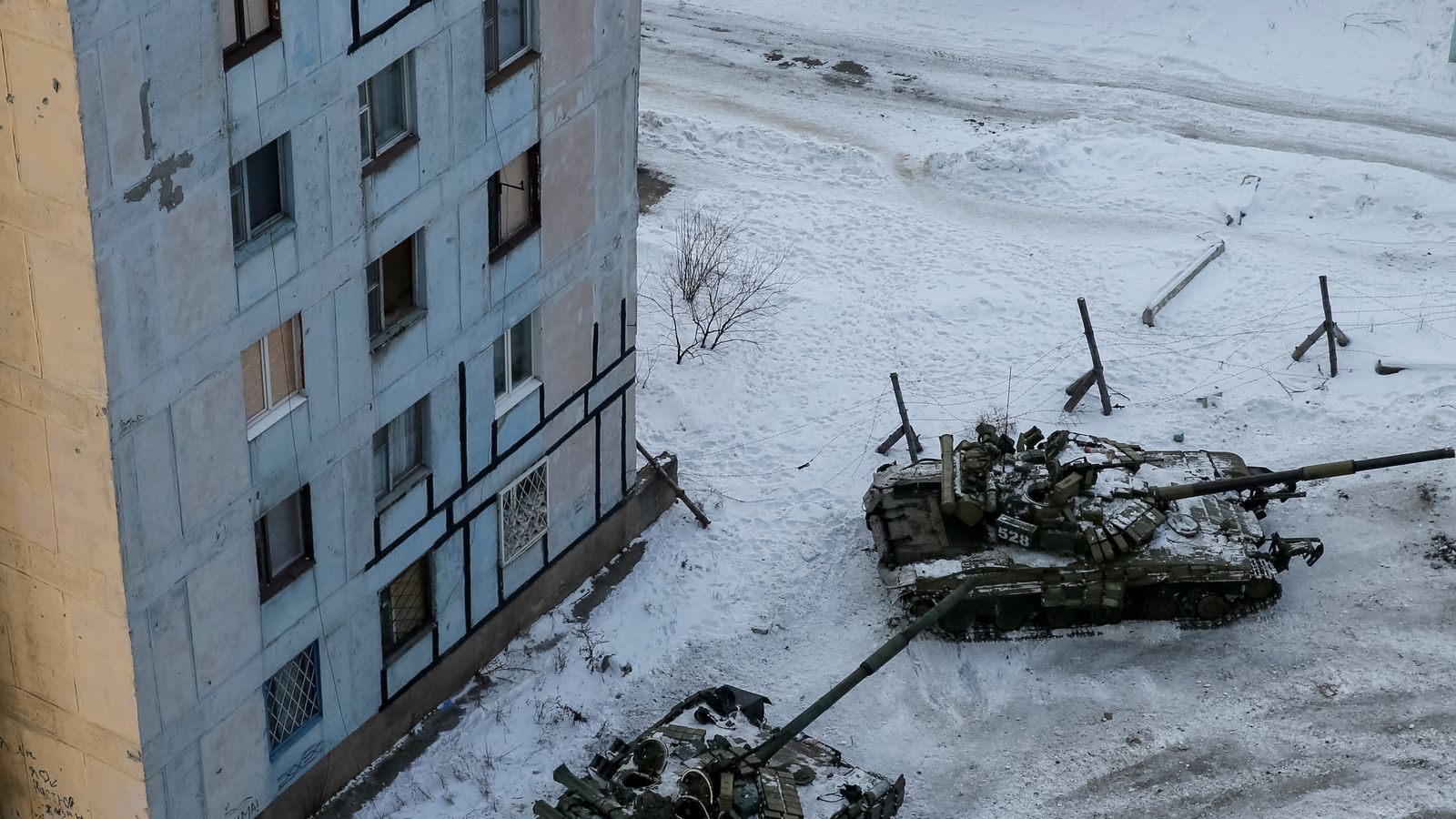 Ukraine's winter war World News Sky News