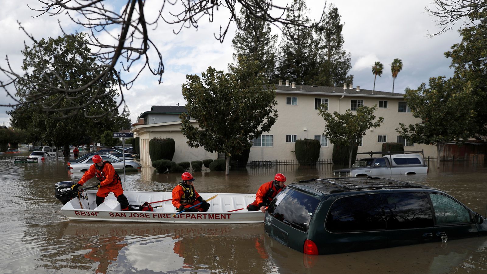 California storms thousands evacuated over flood risk World News