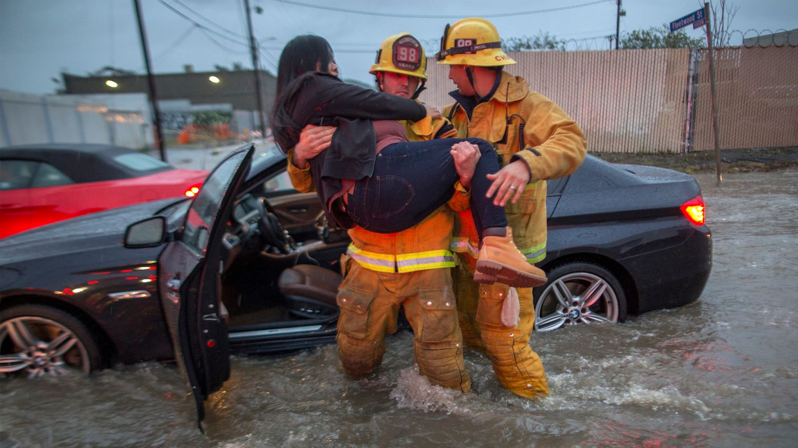 Two dead in California as 'weather bomb' wreaks havoc World News