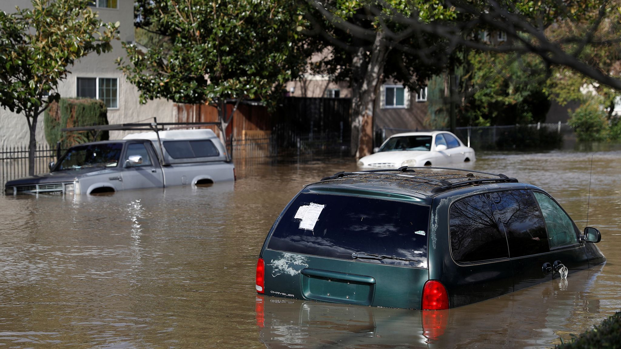 California storms: thousands evacuated over flood risk | World News ...