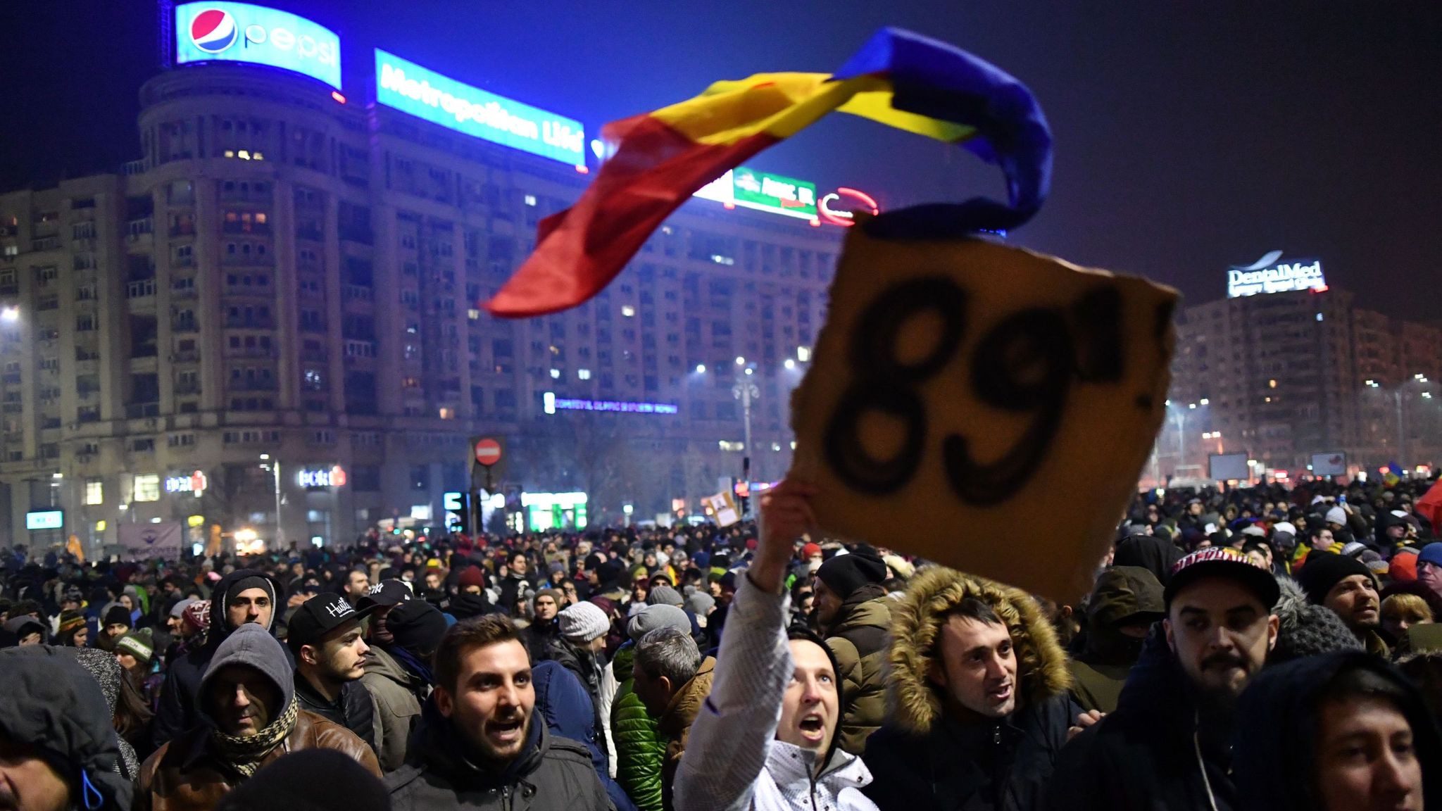 Clashes In Romania As Thousands Protest Against Decriminalising ...