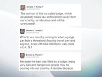 Donald Trump launched an unusual attack on the judge behind the ruling 