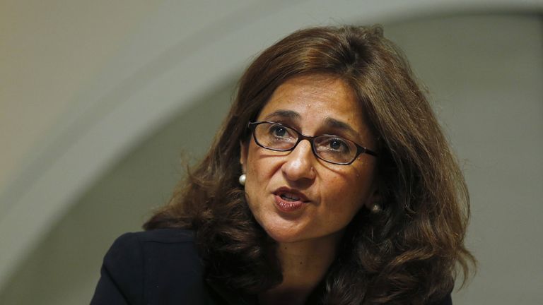 Minouche Shafik joined the Bank of England in 2014