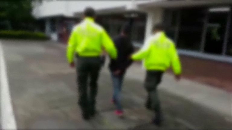 The teenager is known only by his nickname 'Frijolito' or Little Bean