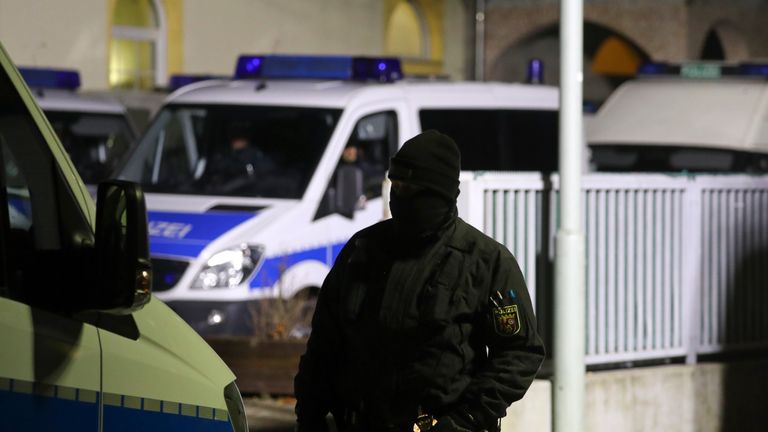 More than 1,100 police were involved in the raids