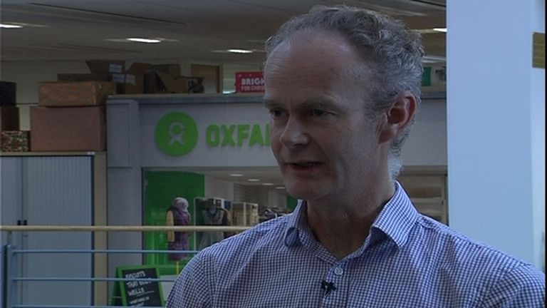 Oxfam&#39;s Humanitarian Director, Richard Corbett