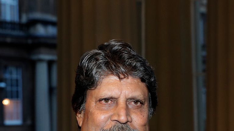  Indian retired cricket player attends a reception this evening to mark the launch of the UK-India Year of Culture 2017 on February 27, 2017 in London, England. The reception will bring together the best of British and Indian culture and creativity, represented through a range of high profile guests with an interest in both countries