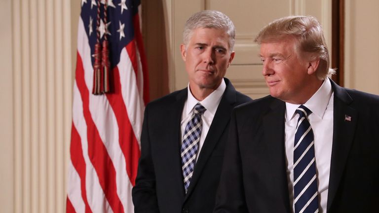 Trump and Gorsuch