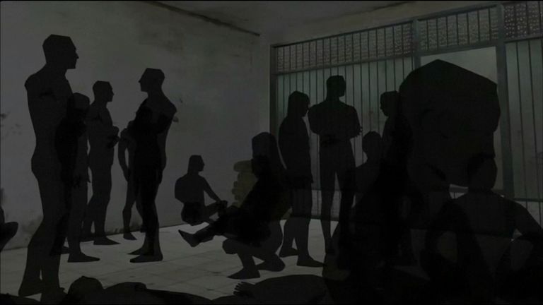 Amnesty International have produced an animation of Sednaya Prison