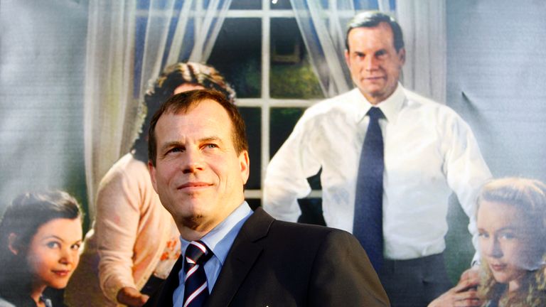 Bill Paxton at the Hollywood premiere of the series Big Love in 2007