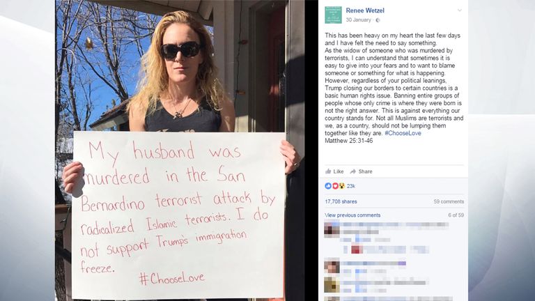 Renee Wetzel posted this image on her Facebook page