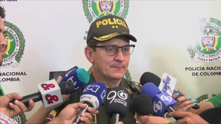 Cali police chief Hugo Casas described the teen as a 'really dangerous person'