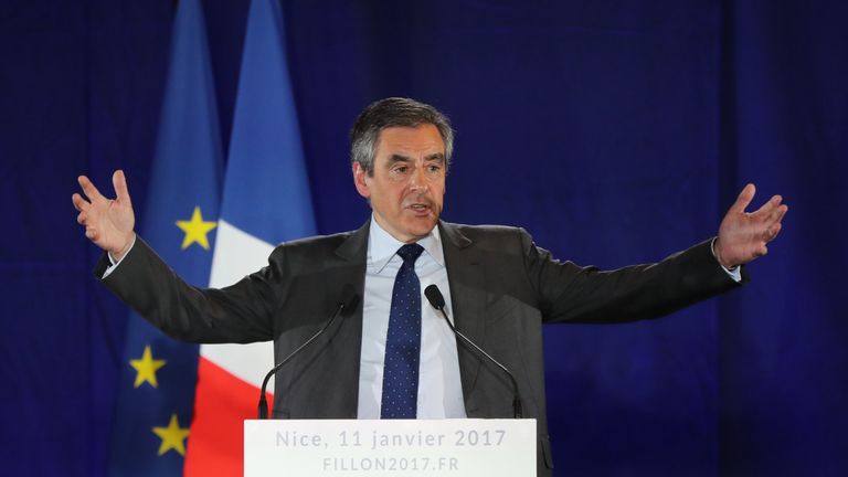 Mr Fillon has seen his campaign flounder over a &#39;fake jobs&#39; scandal