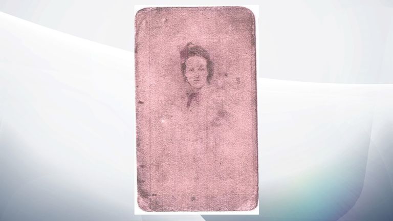 A photo of Alice Snelling found on the battlefield ahead of the big international centenary commemorations of the Battle of Passchendaele taking place this July in Belgium