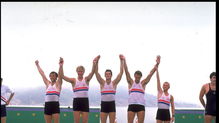 British athlete Andy Holmes, centre, died after contracting Weil's disease