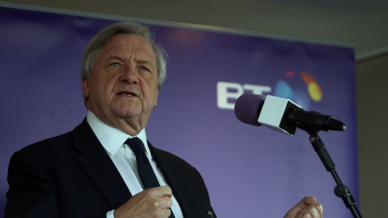 BT chairman Sir Mike Rake